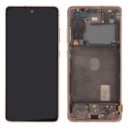 Full samsung galaxy s20 fe orange (original) screen